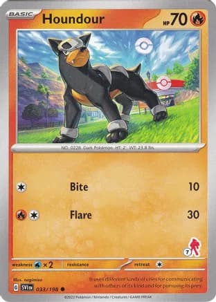 Houndour - Armarouge 7 — Battle Academy 2024