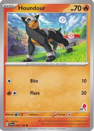Houndour - Armarouge 39 — Battle Academy 2024