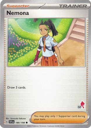 Nemona - Armarouge 52 — Battle Academy 2024 Pokémon TCG card by Sanosuke Sakuma