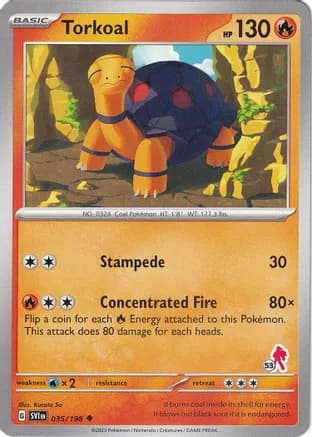 Torkoal - Armarouge 53 — Battle Academy 2024