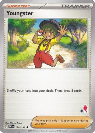 Youngster - Armarouge 18 — Battle Academy 2024 Pokémon TCG card by Hitoshi Ariga