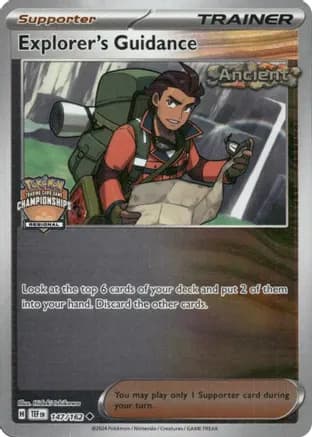Explorer's Guidance - 147/162 (Regional Championships) — League & Championship Cards