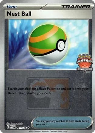 Nest Ball - 181/198 (North America Championships) — League & Championship Cards