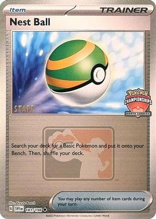 Nest Ball - 181/198 (North America Championships) [Staff] — League & Championship Cards