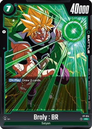 Broly : BR - FP-014 — Fusion World Promotion Cards and Packs