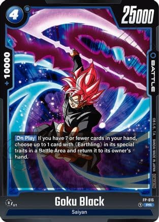 Goku Black - FP-015 — Fusion World Promotion Cards and Packs