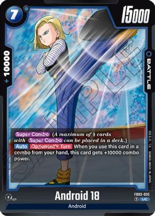 Android 18 — Raging Roar