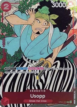 Usopp (English Version 1st Anniversary Set) — One Piece Promotion Cards