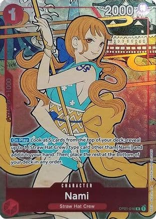 Nami (English Version 1st Anniversary Set) — One Piece Promotion Cards