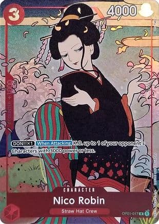 Nico Robin (English Version 1st Anniversary Set) — One Piece Promotion Cards