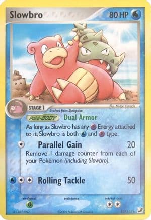 Slowbro - 13/115 — Deck Exclusives Pokémon TCG card by Midori Harada
