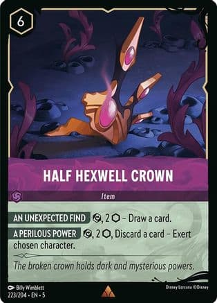 Half Hexwell Crown — Illumineer's Quest: Deep Trouble