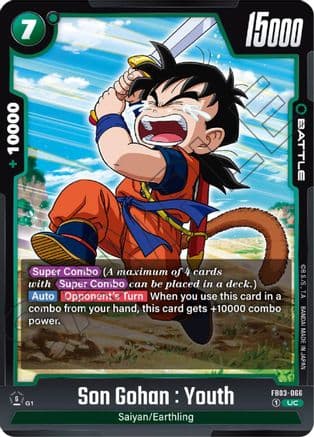 Son Gohan : Youth - FB03-066 — Raging Roar