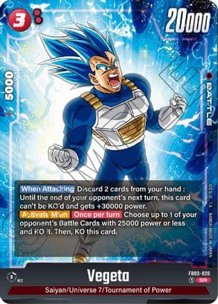 Vegeta - FB03-020 — Raging Roar