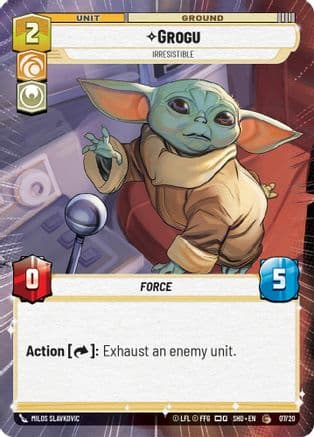 Grogu - Irresistible (Hyperspace) — Shadows of the Galaxy: Weekly Play Promos