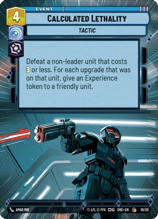 Calculated Lethality (Hyperspace) — Shadows of the Galaxy: Weekly Play Promos