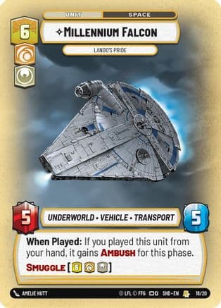 Millennium Falcon - Lando's Pride — Shadows of the Galaxy: Weekly Play Promos