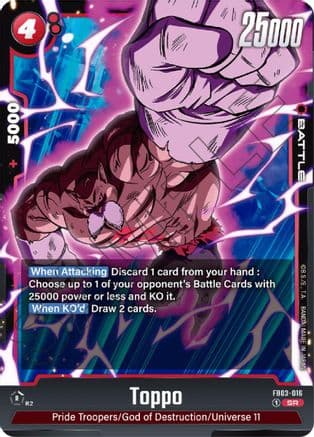 Toppo - FB03-016 — Raging Roar
