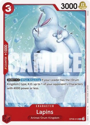 Lapins — Two Legends One Piece Card Game card by tatsuya