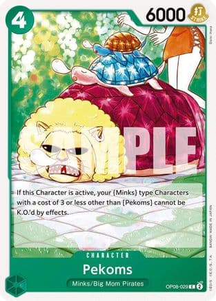Pekoms — Two Legends One Piece Card Game card by Ooki Share