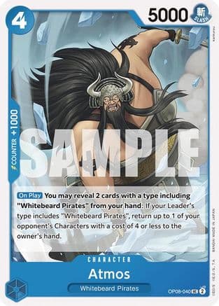 Atmos — Two Legends One Piece Card Game card by kankurou