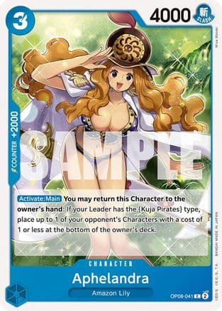 Aphelandra — Two Legends One Piece Card Game card by Misa Misaki