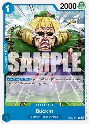 Buckin — Two Legends One Piece Card Game card by Misa Mayumi