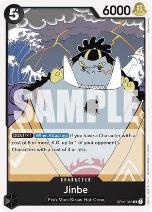 Jinbe — Two Legends One Piece Card Game card by Ryo Nakama