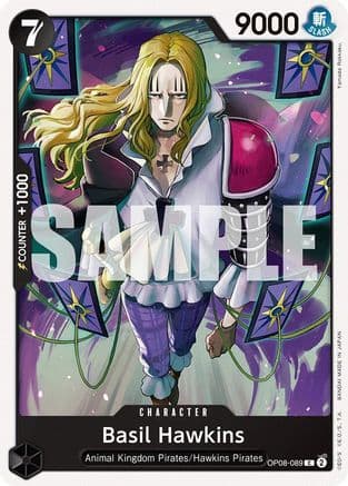 Basil Hawkins — Two Legends One Piece Card Game card by Yamaji Ryosuke