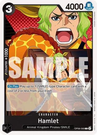 Hamlet — Two Legends One Piece Card Game card by HISASHI FUJIMARA