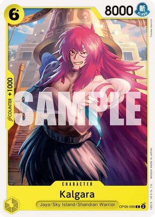 Kalgara (099) — Two Legends One Piece Card Game card by Tanaka Kenichi