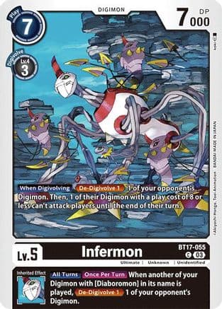 Infermon — Secret Crisis Digimon Card Game card by koki