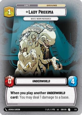 Lady Proxima - White Worm Matriarch — Organized Play Promos