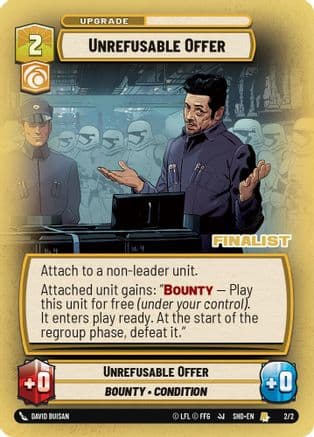 Unrefusable Offer (Finalist) — Organized Play Promos