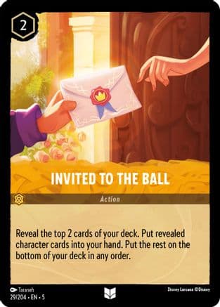 Invited to the Ball — Shimmering Skies Disney Lorcana card by Taraneh