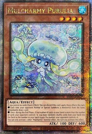Mulcharmy Purulia (Quarter Century Secret Rare) — Yu-Gi-Oh! card