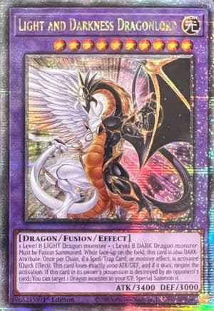 Light and Darkness Dragonlord (Quarter Century Secret Rare) — The Infinite Forbidden