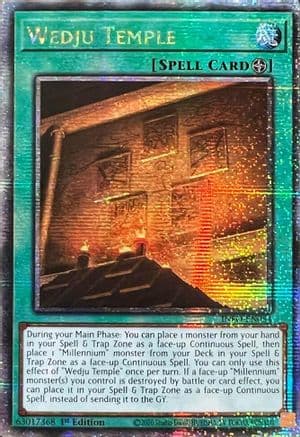 Wedju Temple (Quarter Century Secret Rare) — The Infinite Forbidden