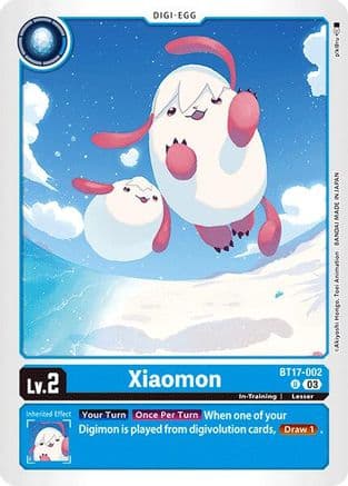 Xiaomon — Secret Crisis Digimon Card Game card by Akiyoshi Hongo, Toei Animation