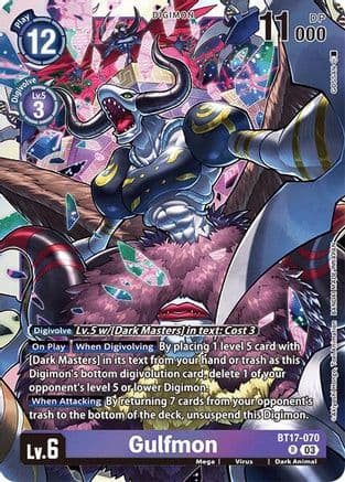 Gulfmon — Secret Crisis Digimon Card Game card by N/A