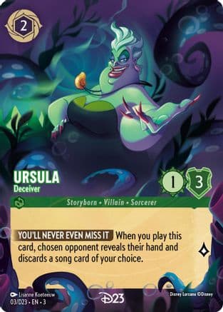 Ursula - Deceiver — D23 Promos
