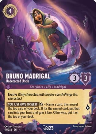Bruno Madrigal - Undetected Uncle — D23 Promos