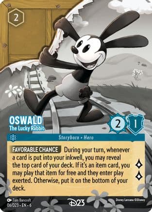 Oswald - The Lucky Rabbit — D23 Promos