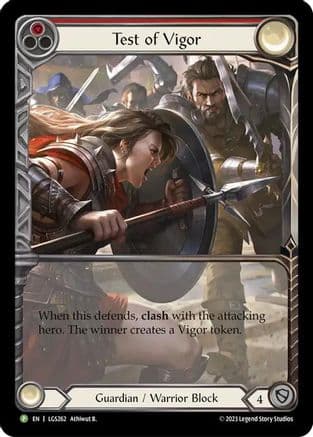 Test of Vigor - LGS262 — Flesh and Blood: Promo Cards Flesh and Blood card by Amiable