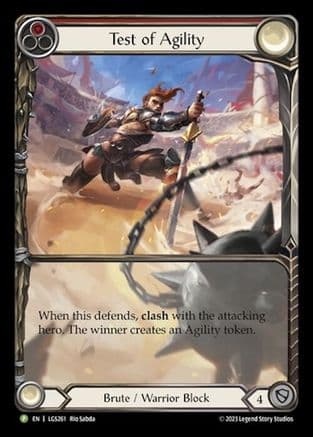 Test of Agility - LGS261 — Flesh and Blood: Promo Cards