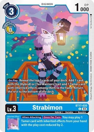 Strabimon — Secret Crisis Digimon Card Game card by Iori Sunakura
