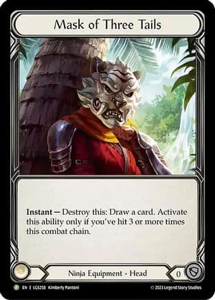 Mask of Three Tails - LGS258 — Flesh and Blood: Promo Cards