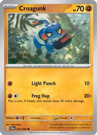 Croagunk — SV: Shrouded Fable