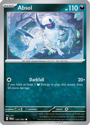 Absol — SV: Shrouded Fable Pokémon TCG card by rika