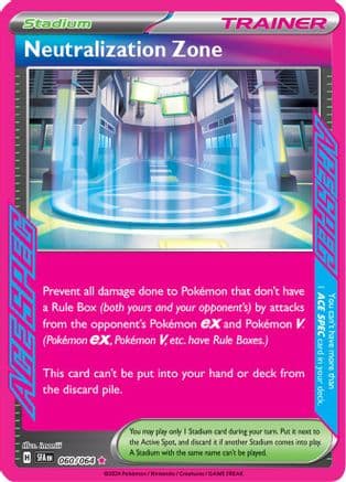 Neutralization Zone — SV: Shrouded Fable Pokémon TCG card by imoniii